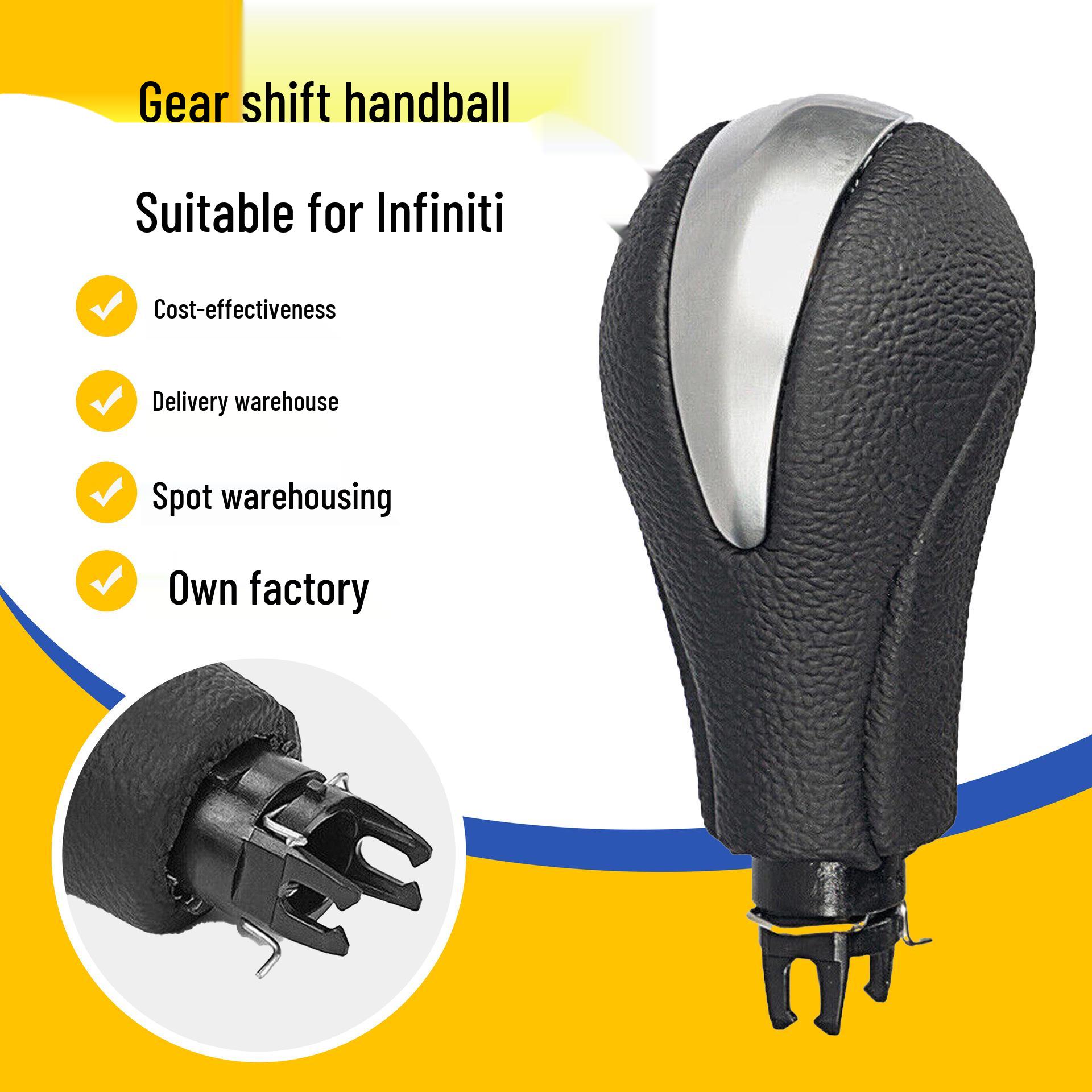Infiniti & Nissan Patrol Automatic Gear Shift Knob Handle Accessories Black
