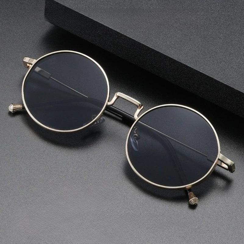 Luxury Designer Sunglasses Women Sexy Metal Frame Small Round Sun Glasses UV400 Stylish Eyewear Shades