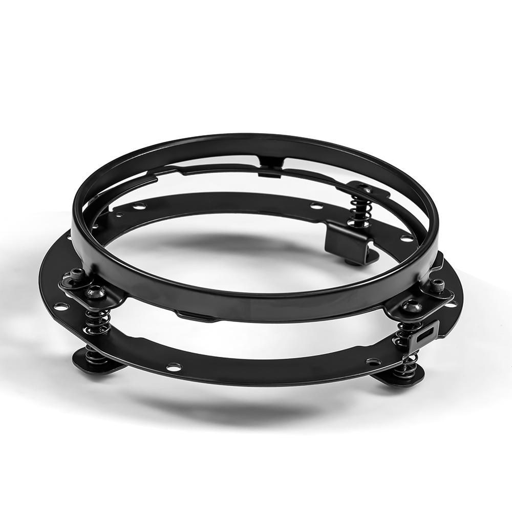 7" Inch LED Headlight Mounting Bracket Round Ring Headlight mount Lamp Holder Brackets For Wrangler JK Suzuki Samurai Car