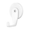 Sturdy ABS and Iron Materials White Magnetic Hook Portable Accessory for Home and Office Supplies Craft Enthusiasts