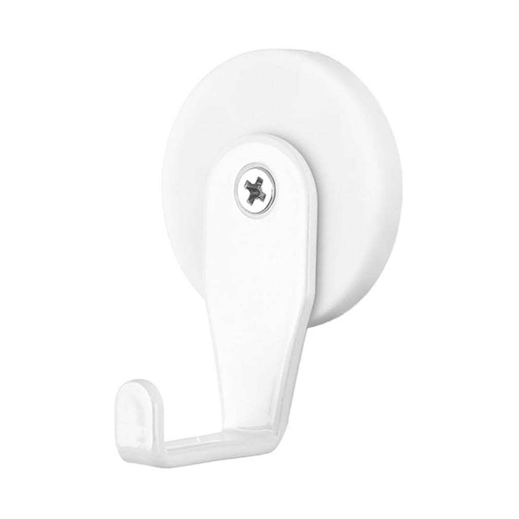 Sturdy ABS and Iron Materials White Magnetic Hook Portable Accessory for Home and Office Supplies Craft Enthusiasts