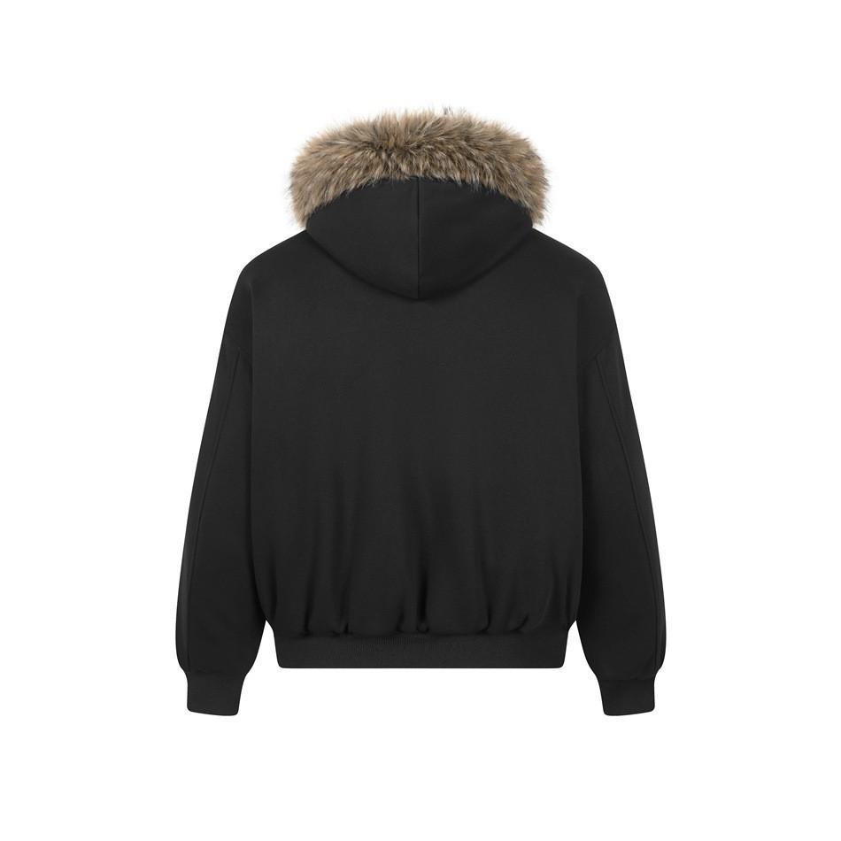 TaelePlus Unisex Embroidered Loose-Fit Hoodie Jacket TP361
