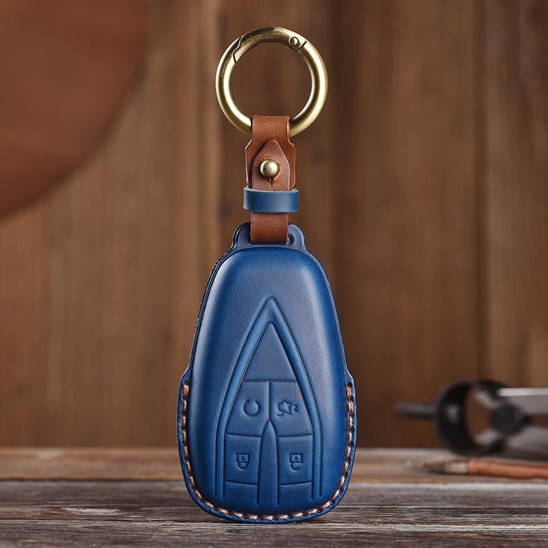 Suitable for Changan UNIT UNIK CS35 Plus CS55 Plus CS75 Plus Oshan X7 X5 Leather KeysCase Protector