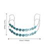 1 Pair of Oral Metal Bracket Model Colorful Fashion Oral Braces Decorative Orthodontic Bracket Denture Model