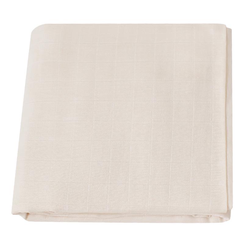 Double Layer Bamboo Cotton Muslin Swaddle Blanket for Newborns