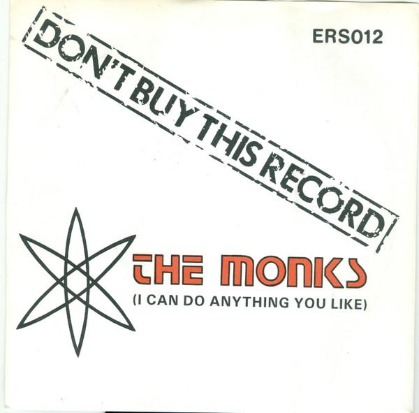 7inch Record MONKS - I Can Do Anything You Like ERS012 EAGLE 1981 UK Soul/Funk Used
