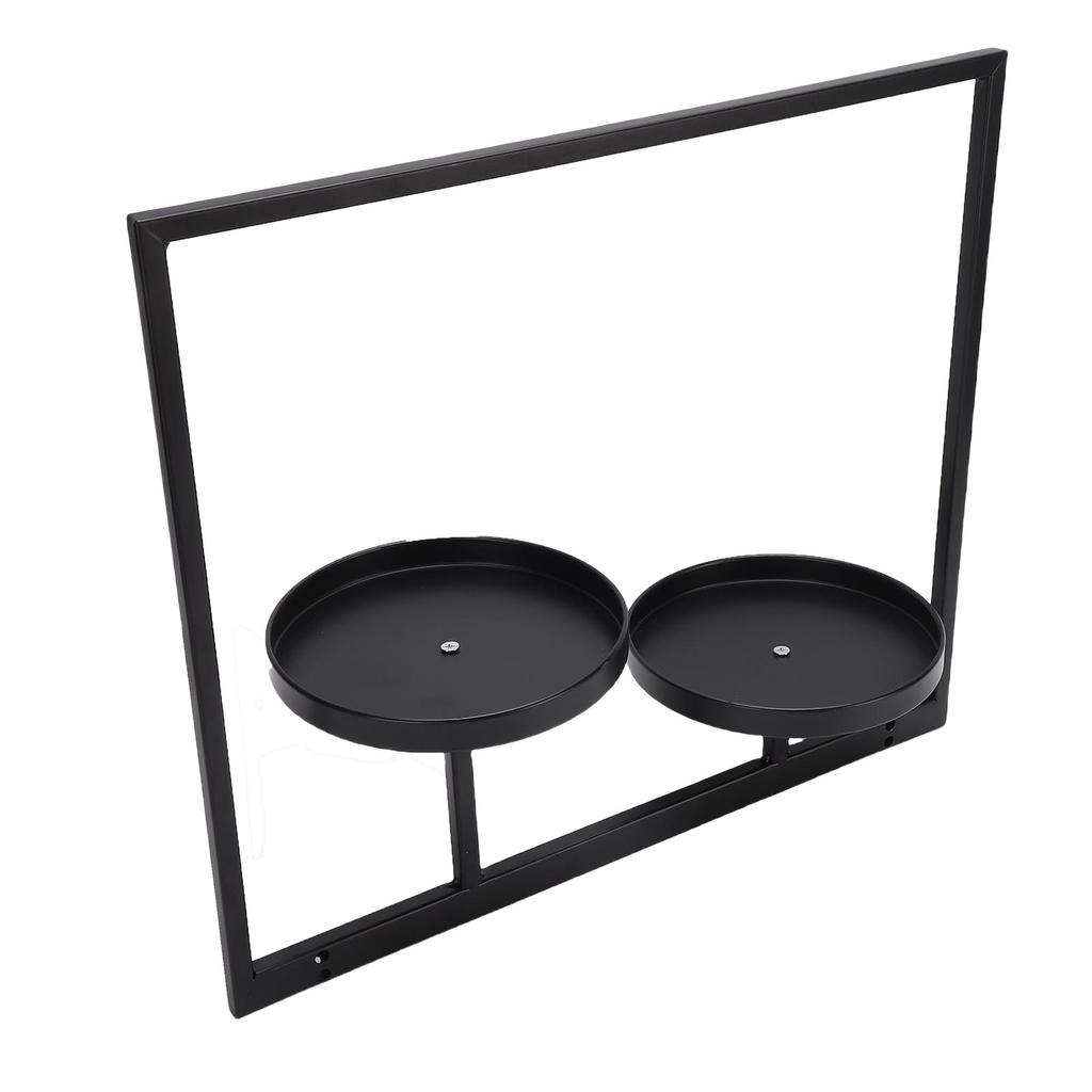 Wandpflanzenhalter Kreativer Platzsparender Stabiler Metall-Bilderrahmen Wandpflanzenregal für Wand-Fensterdekoration