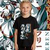 Frieren Beyond Journeys End Frieren Anime Print Cotton T Shirt for Boys and Girls Short Sleeve Kids Casual Tee Daily Wear