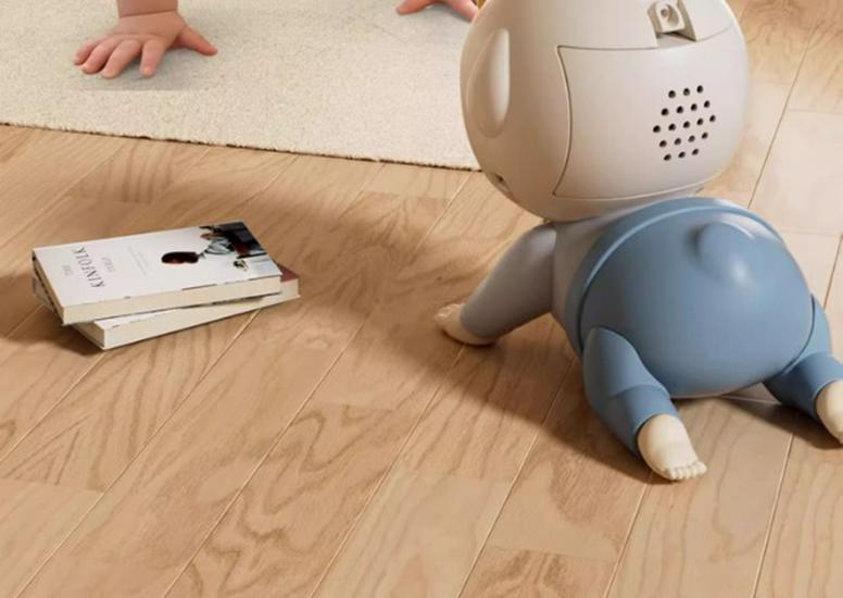 Baby Crawling and Learning Doll for 0-1 Year Olds – Head Lifting and Educational Training Toy for 3+ Months
