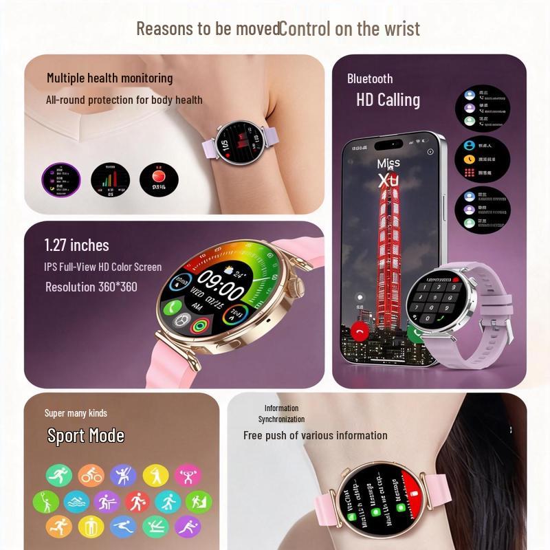 AELVO Women's Smartwatch GT4/GT6 Series (CN Version)