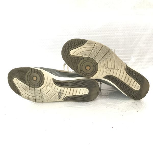 Nike Blazer MID High Cut Sneakers Silver Gold Size 23.5cm(USED)