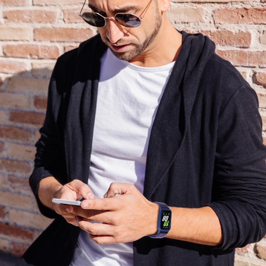 Case+Nylon Loop for Samsung Galaxy Fit 3 Strap Accessories Breathable Adjustable Replacement Correa Bracelet Galaxy Fit3 Band