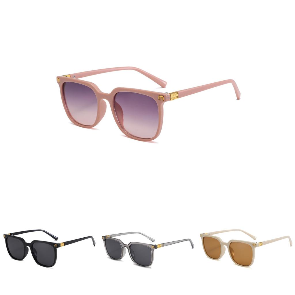 New Trendy Square Eyewear Uv400 Protection With Pc Frame For Outdoor Activities
