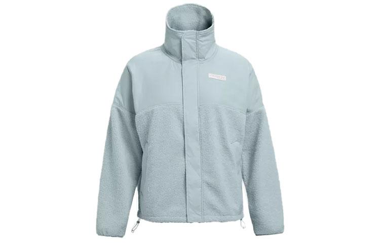 Under Armour Mission Jackets Women s Blue Turtleneck Moderate Other 1366051-478 M