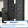 10/20Pcs Stainless Steel Door Hinge Shims Coated Finish Hinge Spacer Easy Installation Home Improvement