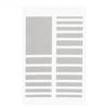 18pcs 2025 New Ring Size Adjuster Invisible Inner Sticker Single-sided Adhesive Anti Slip Shock-absorbing EVA Sponge Pad