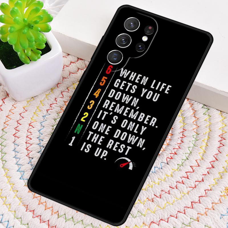 Motorcycle Gear Silicone Phone Case For Samsung Galaxy Note 10 Pro S26 S25 S24 S23 S22 S21 Plus S25Ultra Capa Cover