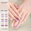 Self Adhesive Gel Nail Strips Nail Polish Stickers Nail Art Decals for Women