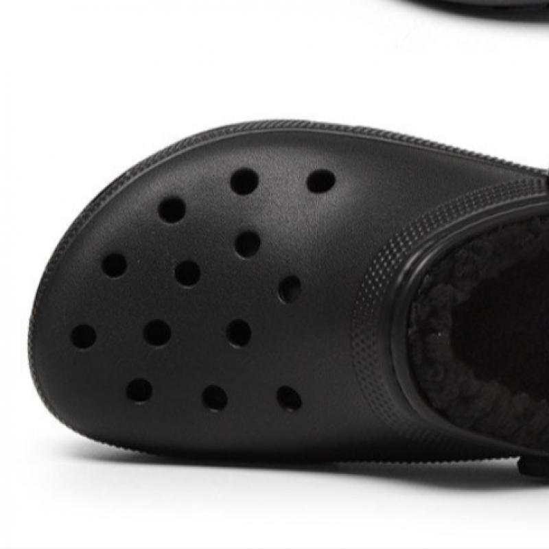 Crocs Sabots classiques à plateforme doublés pour femmes 207938 001