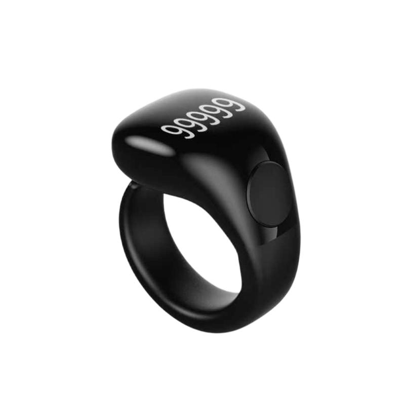Adjustable Digital Counting Rings With Rechargeable Battery For Daily Use Digital Zikr Counter LED Display 99999 Count