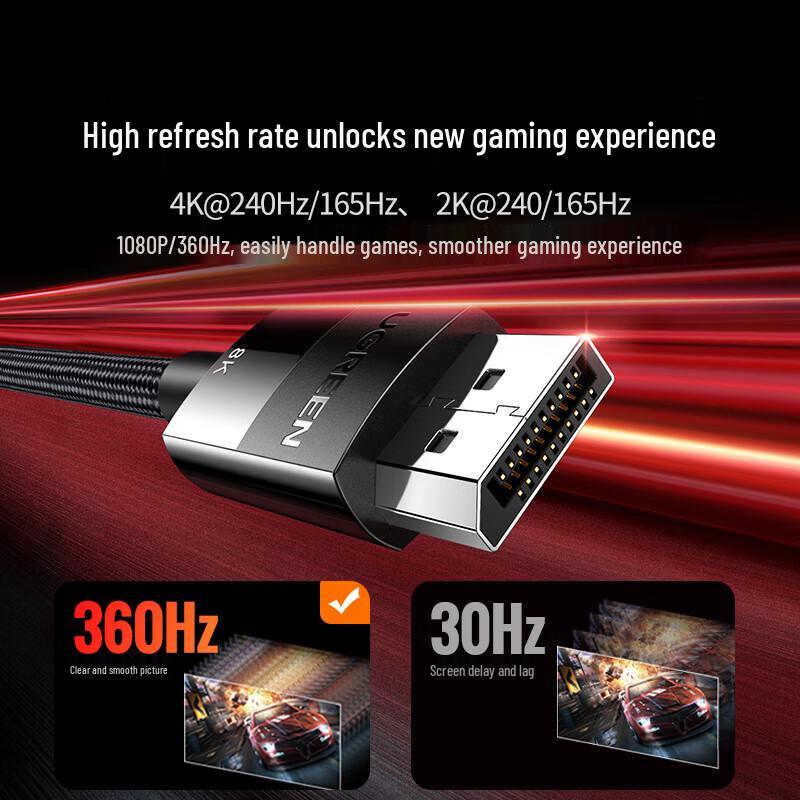 UGREEN DisplayPort 1.4 8K UHD Cable