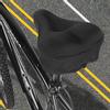 Bike Bicycle Silica Gel Pad Cushion Cover Mountain Bike Saddle Cover with Notch Riding