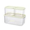 Miniso 3-Piece Plastic Storage Box Set