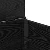 Coffee Table Black Oak Effect 91 x 55 x 32 cm Engineered Wood