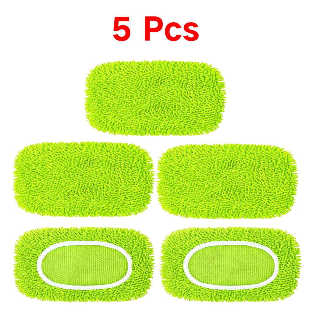 Reusable Mop Pads with High Water Absorption and Ultra-fine Fiber Cleaning Pads That Can Firmly Adhere To Most Standard Mops