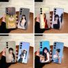 Actress Tian Xiwei Clear Phone Case for Samsung Galaxy A71, A70, A52, A51, A40, A30