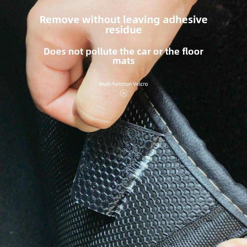 Car Floor Mat Invisible Fixing Tape Magic Tool, Anti-slip Clip, Anti-slip High-temperature Resistant Double-sided Tape, Car Velcro