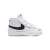 Nike Blazer Mid 77 Toddler Shoes Black White Infant And Toddler DA4088-100