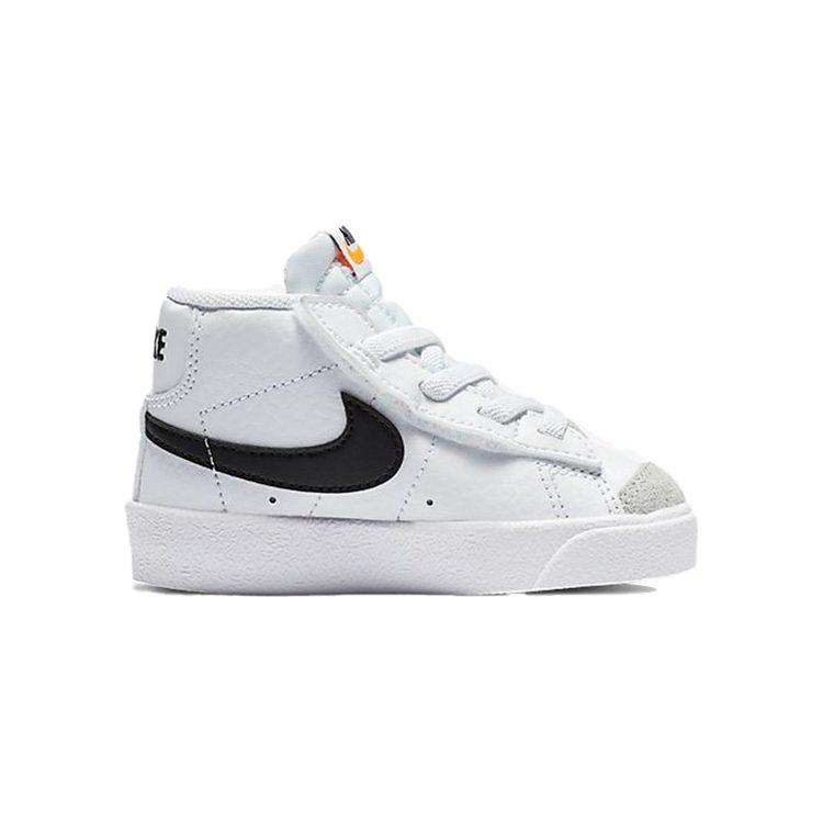 Nike Blazer Mid 77 Toddler Shoes Black White Infant And Toddler DA4088-100