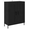 Highboard in Black Oak Look 27.8 x 13.4 x 70.9 in (L x W x H) Particleboard