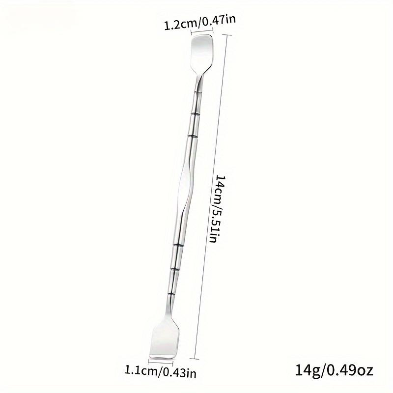 2-Piece Stainless Steel Facial Roller Massager / Blackhead Remover Set - Face and Neck Skincare Tools