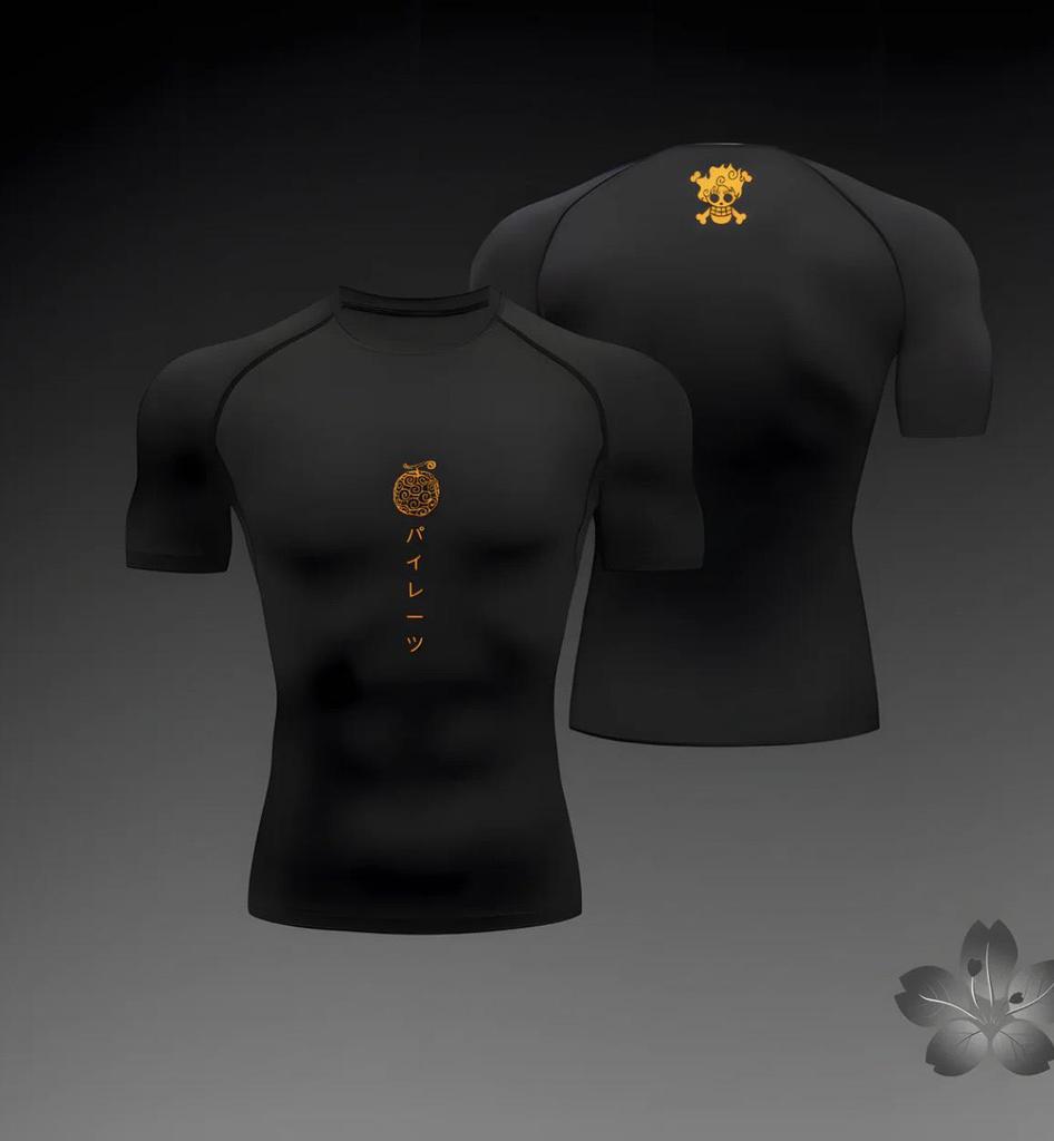 2024PRO Men's Fitness Quick-Dry Bodybuilding T-Shirt - Breathable, Tight Abdomen Shaping, Short Sleeve.