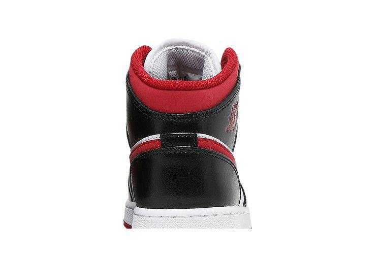 Jordan 1 Mid Gym Red Black White (GS) Sneakers