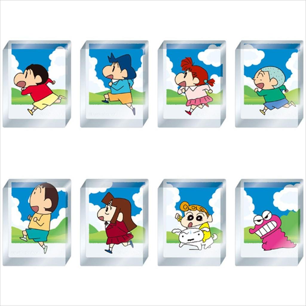 Crayon Acrylic Blocks Box of 24 Shin-chan