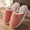 Indoor Mens Cotton Slippers With Plush Lining For Warmth And Comfort