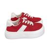 Yunfu~ Ou Ruofeng Thick-soled Heightening Little White Shoes for Women's 2025 New Versatile Casual Board Shoes Color Matching Sports Shoes