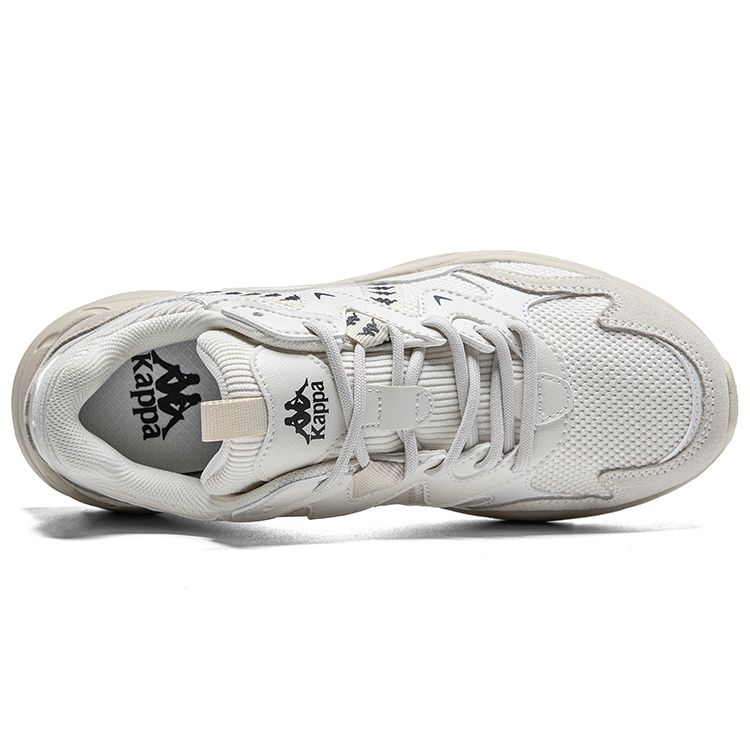 Kappa Fabric Synthetic Leather Retro Versatile Non-Slip Wear-Resistant Breathable Lightweight Low-Top Dad Shoes Women sneakers K0DZ5MC24-024