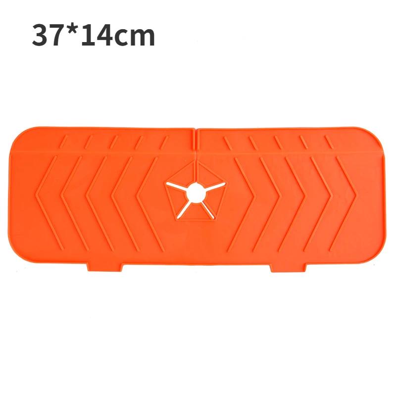 Kitchen Silicone Faucet Mat Sink Splash Guard Catcher Faucet Absorbent Mat Countertop Protector for Bathroom Kitchen Gadgets