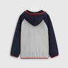 Gap Boys' Quick-Dry Logo Hooded Zip Jacket