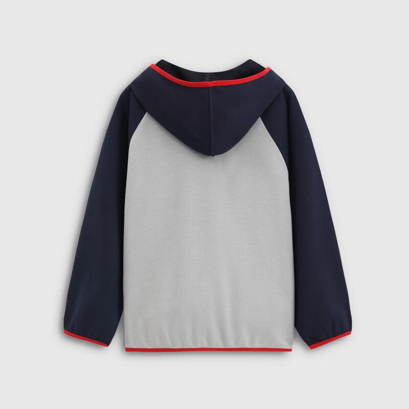 Gap Boys' Quick-Dry Logo Hooded Zip Jacket