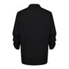 Mens Casual Loose Long Sleeve Cotton Color Shirt Lapel Neck Shirt Tops