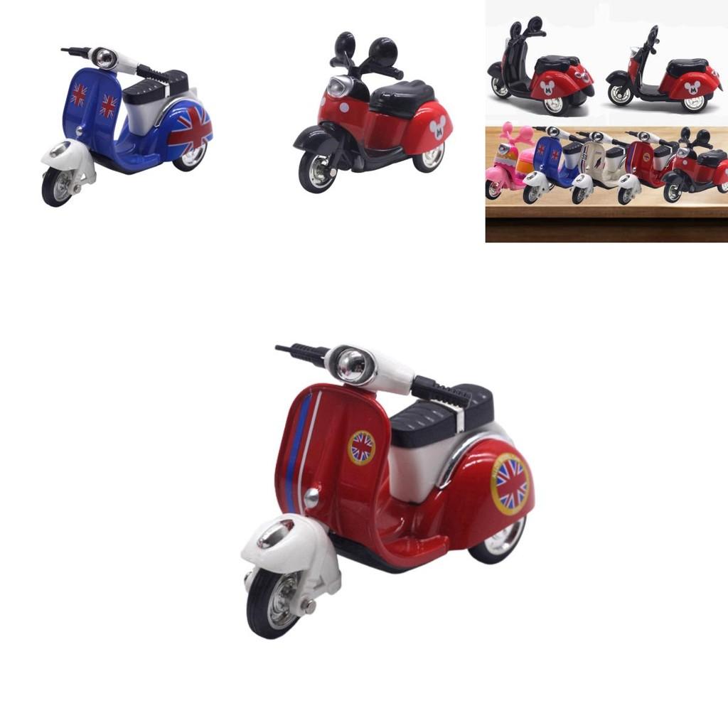 Alloy Lady Motorcycle Sheep Model Display Box 143 Scale, Powerful Return Function, Multi-functional, 107*4cm