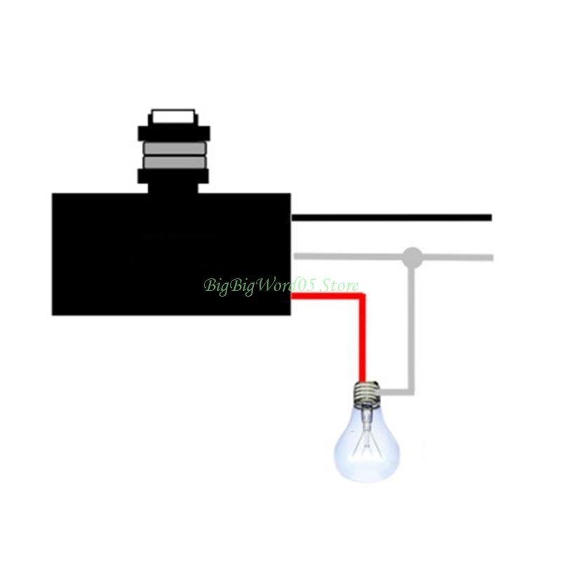24TE 80VAC-277VAC Photoelectric Switch for Lamp Switch Auto Open Twilight to