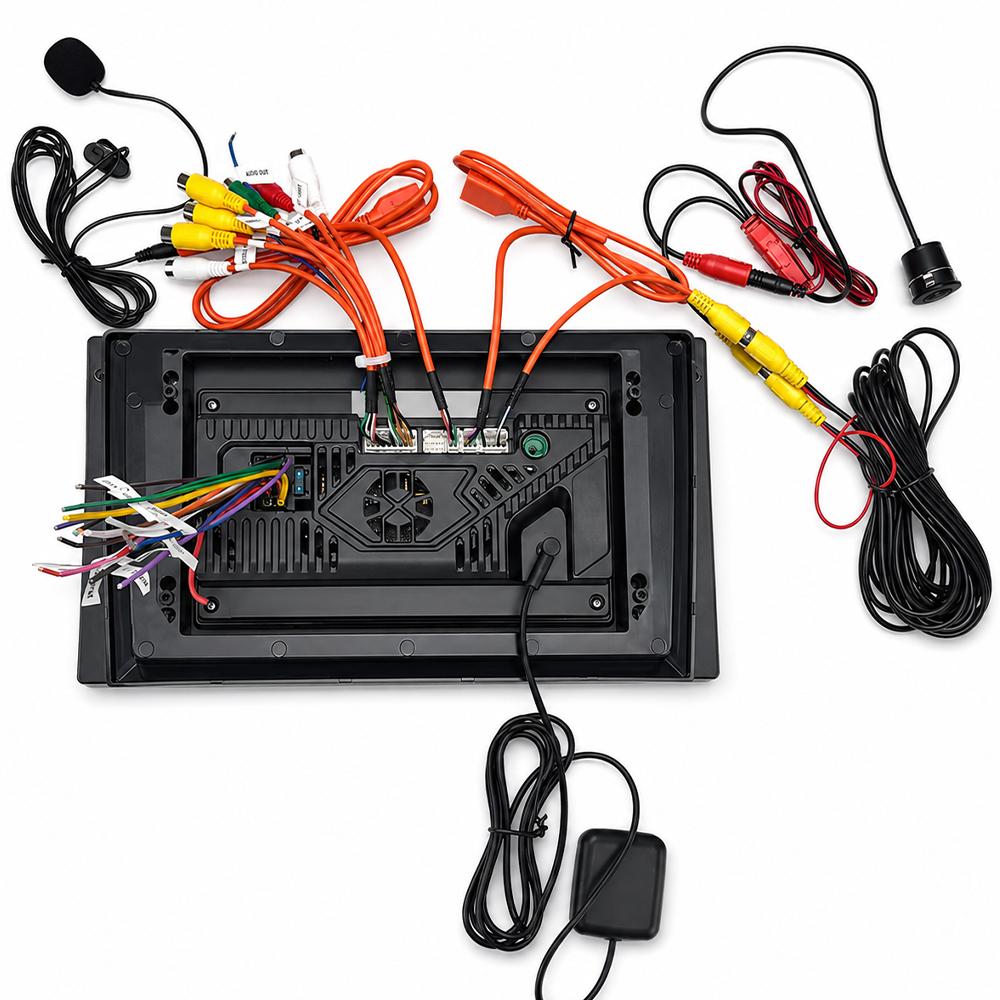 Car audio system, 10.1-inch universal model, supports CarPlay and Android Auto, Android 15, supports 5G, Wi-Fi, and Bluetooth 5.0