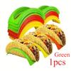 Portable Burrito Rack Tortilla Tray Taco Holder Food Tray Non-toxic Food Grade Kitchen Cooking Gadgets Hot Dog Grill Gadgets 1pc