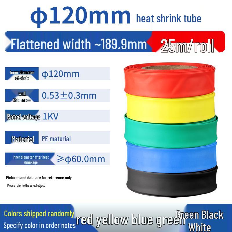 Tubo Termorretráctil Aislante Impermeable para Protección de Cables